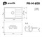 Мойка Practik PR-М 600 черный оникс/искусственный камень, односекционная реверсивная/ PR-М 600-004 - фото 54862