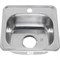 Мойка 3838 Melana 0,6/160 врезная квадратная с сифоном 022 t - фото 54886