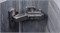 H946C02/3012/BN/K, Петля без пружины NEO Clip-on 45 градусов d35, Планка H3012BN, Саморезы черный никель H946C02/3012/BN/K