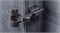 H946C02/3012/BN/K, Петля без пружины NEO Clip-on 45 градусов d35, Планка H3012BN, Саморезы черный никель H946C02/3012/BN/K