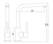 Смеситель "Longran" Logic LM2103, графит LM2103 GG