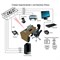 Блок розеток горизонт серебристый Smart Office-2 2*EURO 2*USB3.0 1*LAN 2*HDMI 11.800.02.036