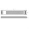 Источник питания стаб. напр. для LED плоский 220VAC/24VDC, max 180Вт IP20, алюм корп бел 312*53*22мм 06.800.01.377