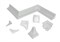 Комплект фурнитуры LB15 15 Белый камень 22042026-170059