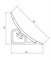 Плинтус Korner LB231 150 Мрамор Бернини 3м 23032026-153026
