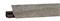 Плинтус Korner LB23 6135 Оникс серебристый 3м 00008124485