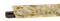 Плинтус Korner LB23 6136 Пестрый камень 3м 00008124860
