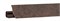 Плинтус Korner LB23 7001 Ферро бронза 3м 00008120965_2