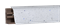 Плинтус Korner LB38 6082 Искра белая 3м УТ000000670
