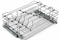 Корзина выкатная для хранения сковородок и крышек в нижнюю базу 800 с напр. (LOFT Черный) 15.09.05.4.1.1