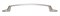 RS448BSN.4/128 Мебельная ручка MAESTRO RS448BSN.4/128