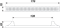 RS420СР/CrT.4/128 Ручка мебельная CRYSTAL RS420СР/CrT.4/128