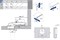 Петля мебельная Unihopper 90* Two-Way H0 3D фальшпанельная с доводчиком HG1407.С90.B