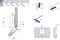 Петля мебельная Unihopper 45* Two-Way H0 3D угловая с доводчиком HG1426.C45.B