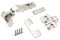 Петля мебельная Unihopper 45* Two-Way H0 3D угловая с доводчиком HG1426.C45.B