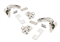 Петля мебельная Unihopper 90* Two-Way H0 3D фальшпанельная с доводчиком HG1407.С90.B